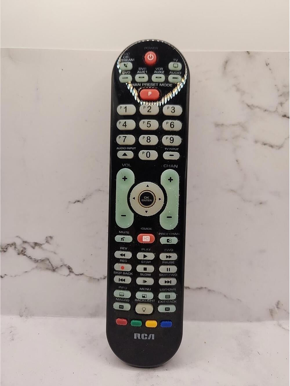 GENUINE RCA REMOTE CONTROL RCRPS06GR R25394 2407CX